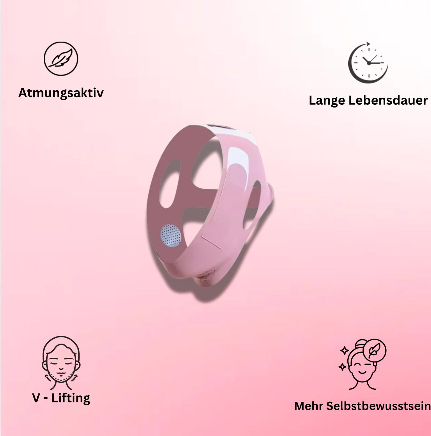 ChinRemover- Maske zur Gewichtsabnahme und zurückbildung des Doppelkinn