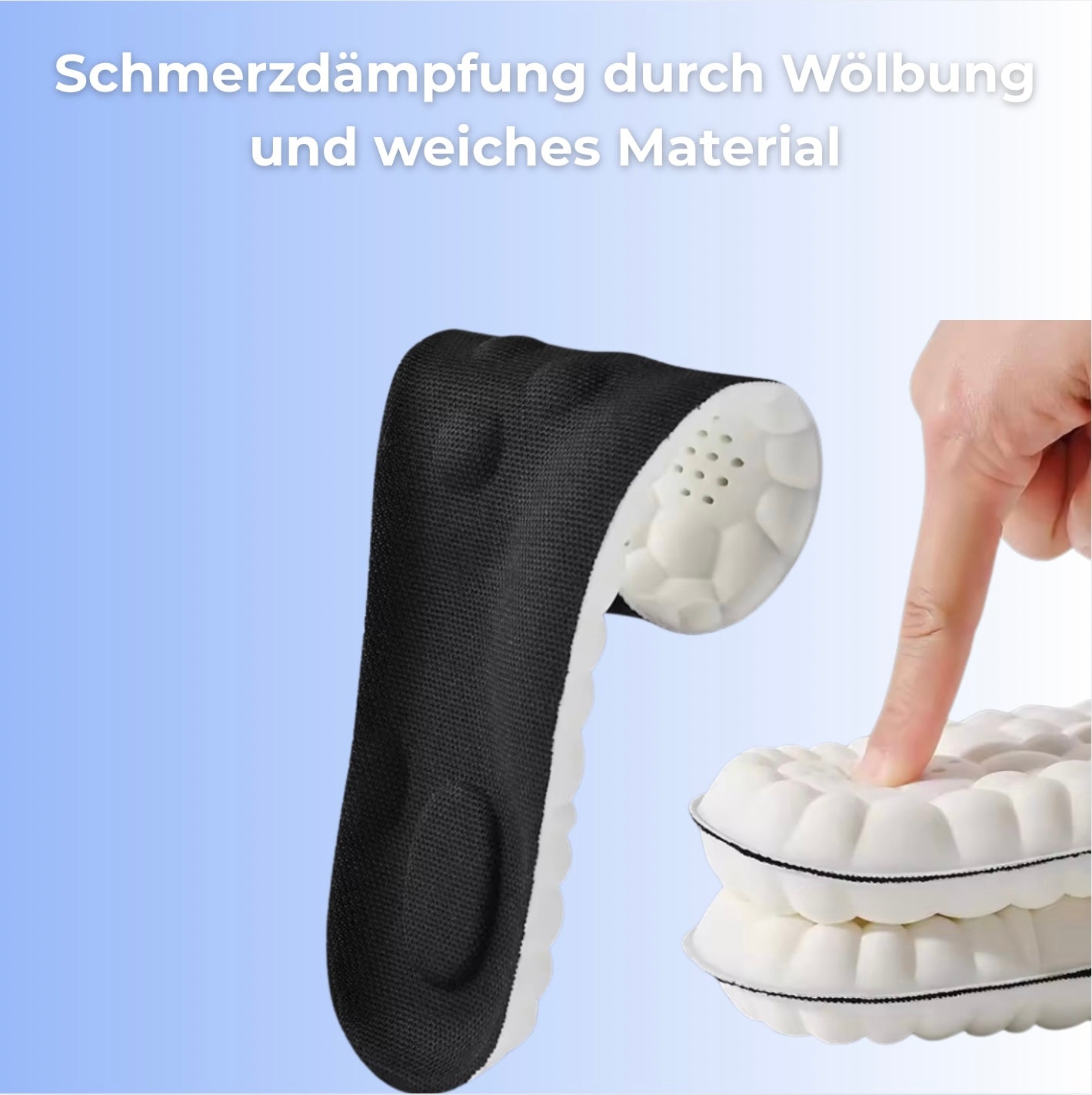 CloudStepper - Schuhsohlen die dich auf Wolken laufen lassen