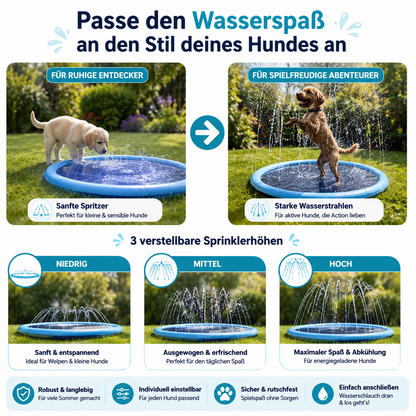 AquaSplash - Wasserspaß für Hunde