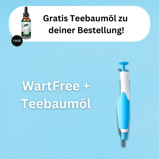 WartFree - Dein perfektes Set um deine Warzen Zuhause zu behandeln