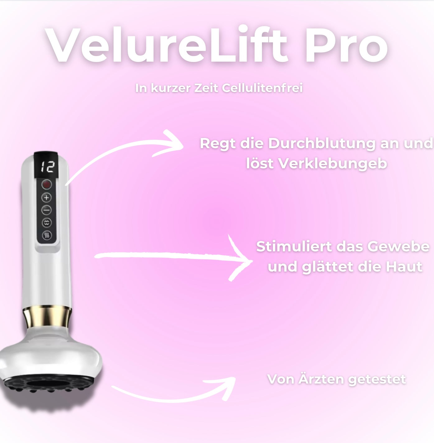 VelureLift Pro - Deine Waffe gegen Cellulite