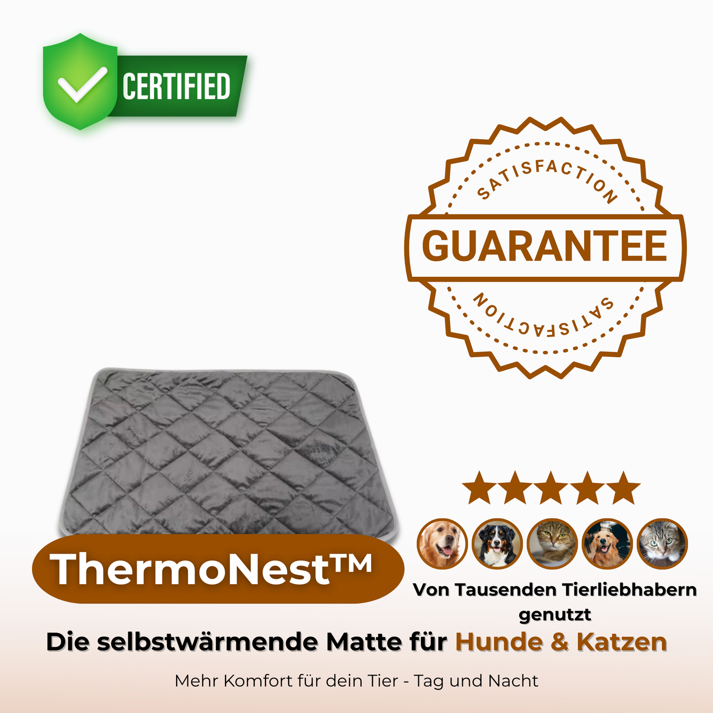 ThermoNest™ - Der Lieblingsort deines Haustieres