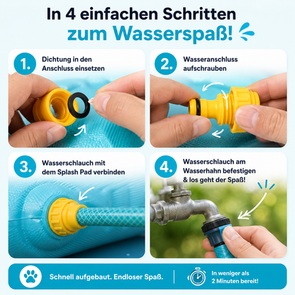 AquaSplash - Wasserspaß für Hunde
