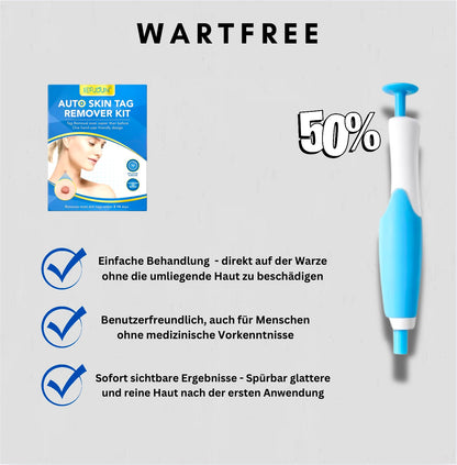 WartFree - Dein perfektes Set um deine Warzen Zuhause zu behandeln