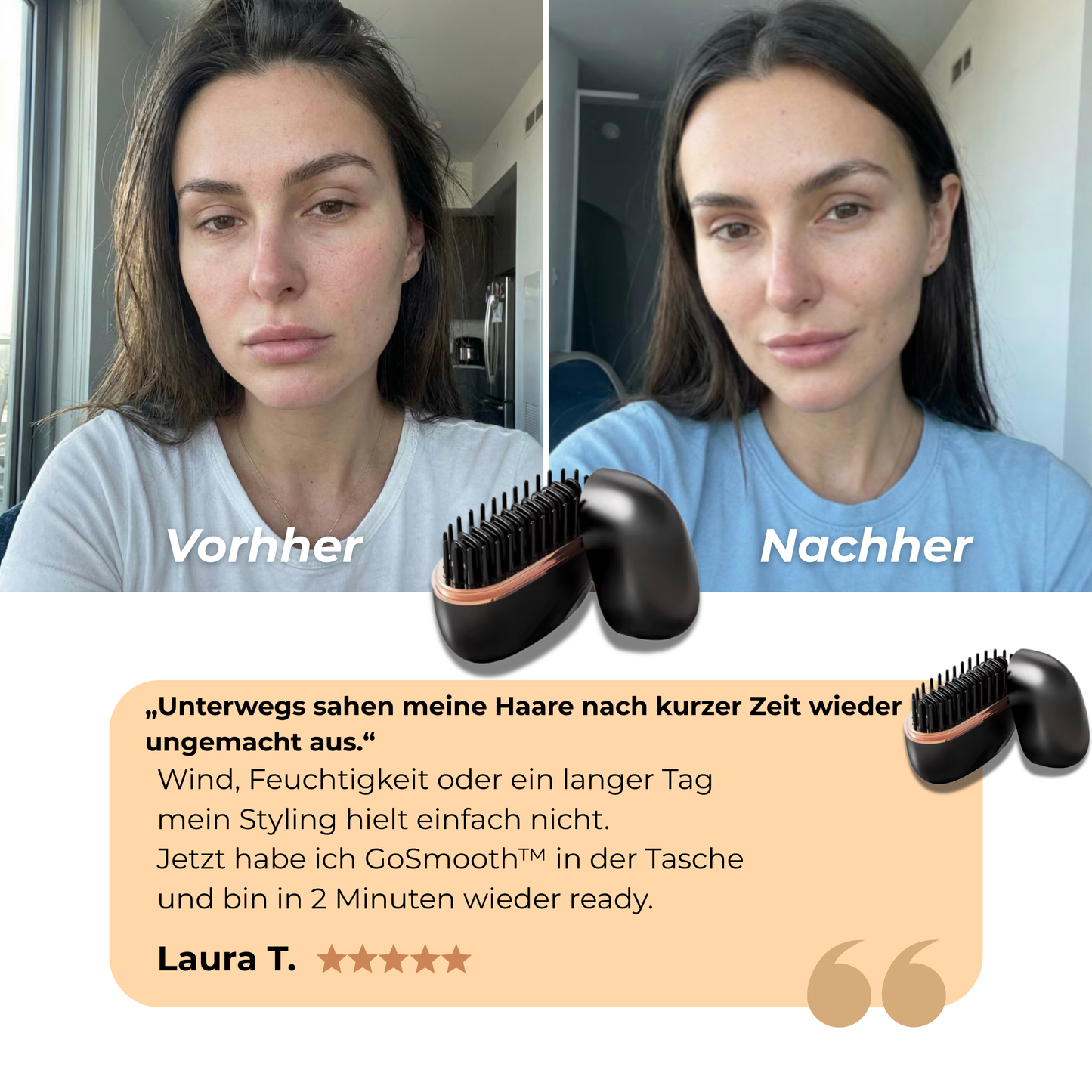 GoSmooth - Schnelle TouchUps für Unterwegs