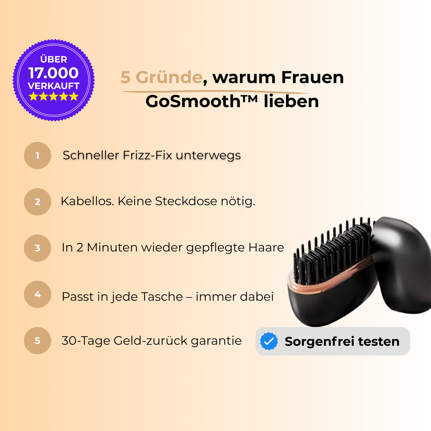 GoSmooth - Schnelle TouchUps für Unterwegs