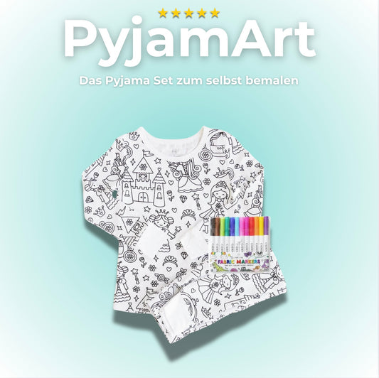 PyjamArt - Der Schlafanzug zum selbst bemalen