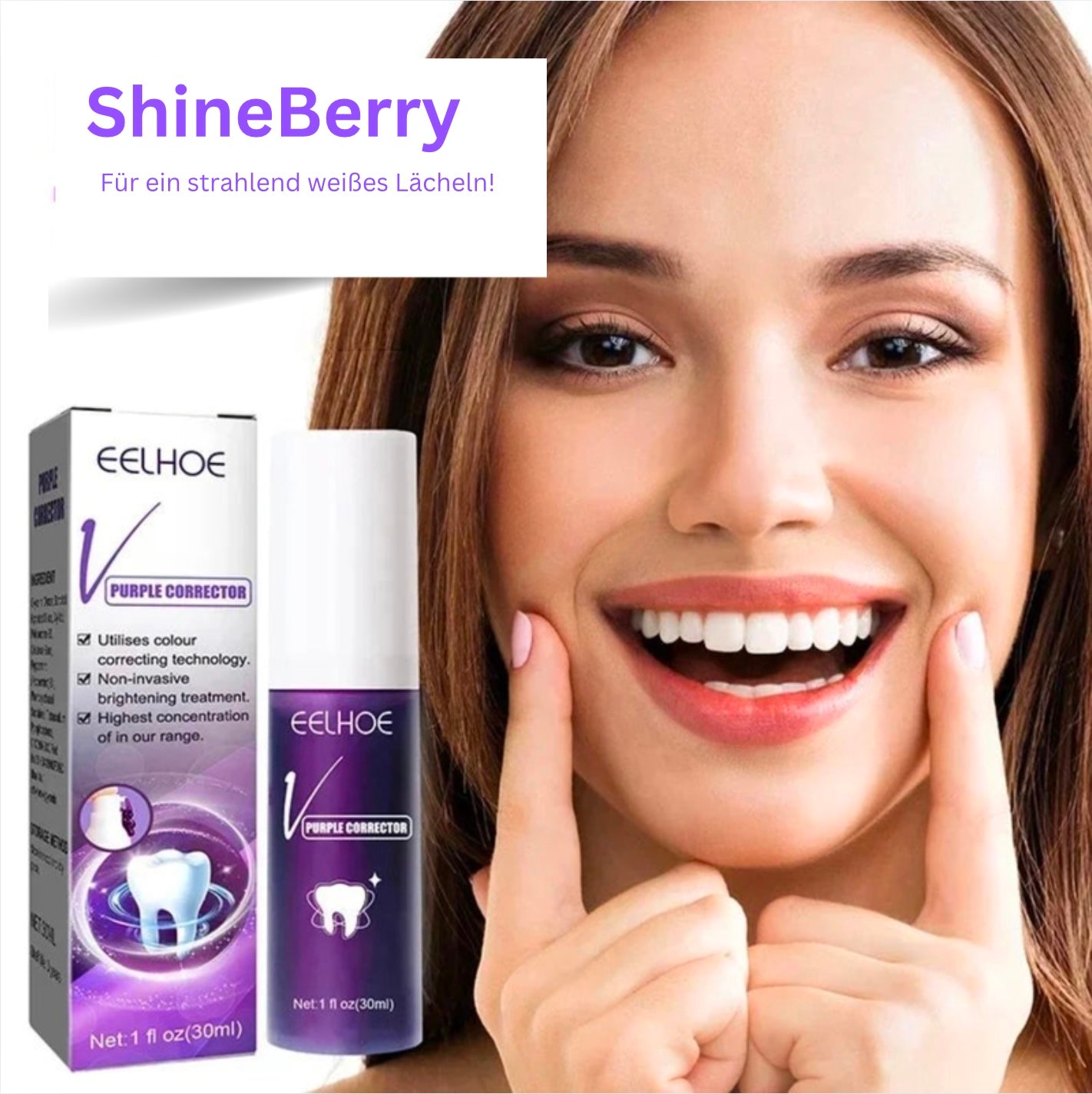 ShineBerry - Serum zur Aufhellung der Zähne!