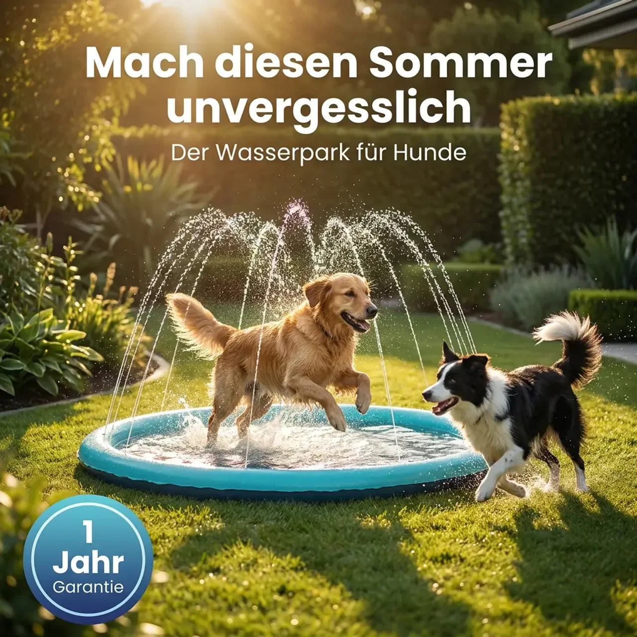 AquaSplash - Wasserspaß für Hunde