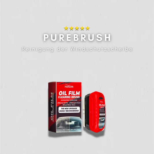 PureBrush - Reinigen von Scheiben für eine bessere Sicht