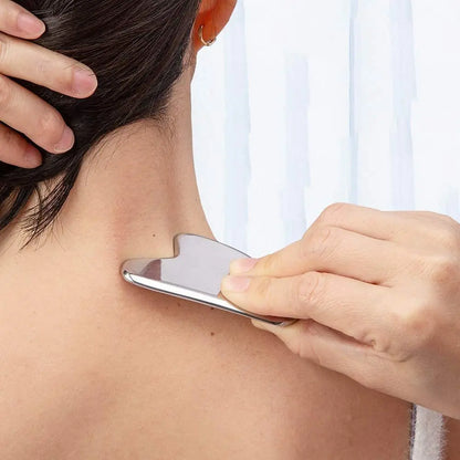 Edelstahl Gua Sha Stein